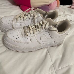 Nike Kids White Sneakers